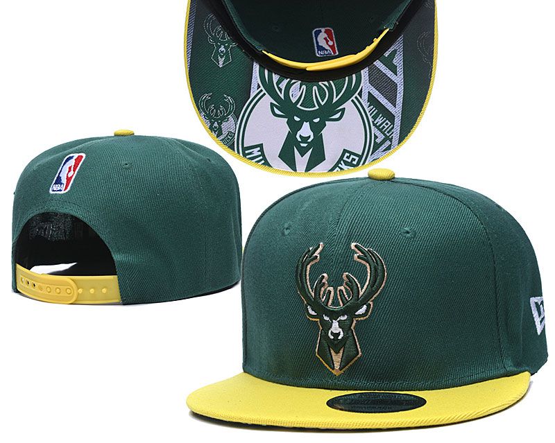 2020 NBA Milwaukee Bucks Hat 20201192